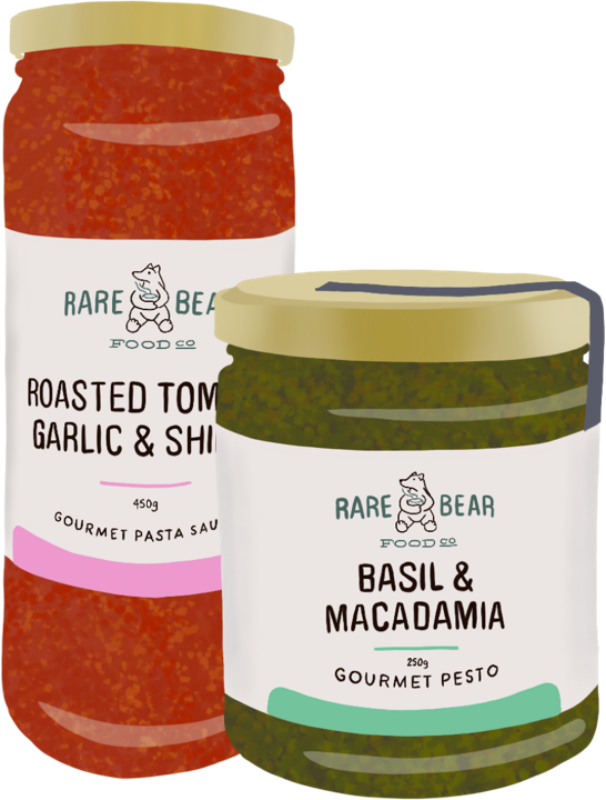 Rare Bear Pesto & Pasta Sauces (1)